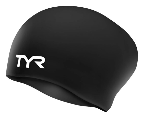 TYR Long Hair silicone swim cap